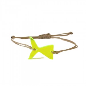 Ioanna M Mermaid Tail Bracelet- Neon Yellow