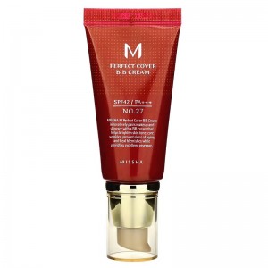 MISSHA M Perfect Cover B.B. Cream SPF42 PA+++ No.27  (Honey Beige),50ml