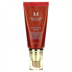 MISSHA M Perfect Cover B.B. Cream SPF42 PA+++ No.25  (Warm Beige),50ml