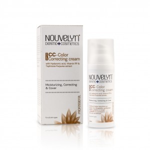 Nouvelyn CC Color Correcting Cream, 50ml