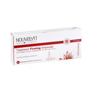 Nouvelyn Treatment Firming Ampoules  with Collagen, Elastin, Oligopeptides & Hamamelis Extract, 20 x 2ml 