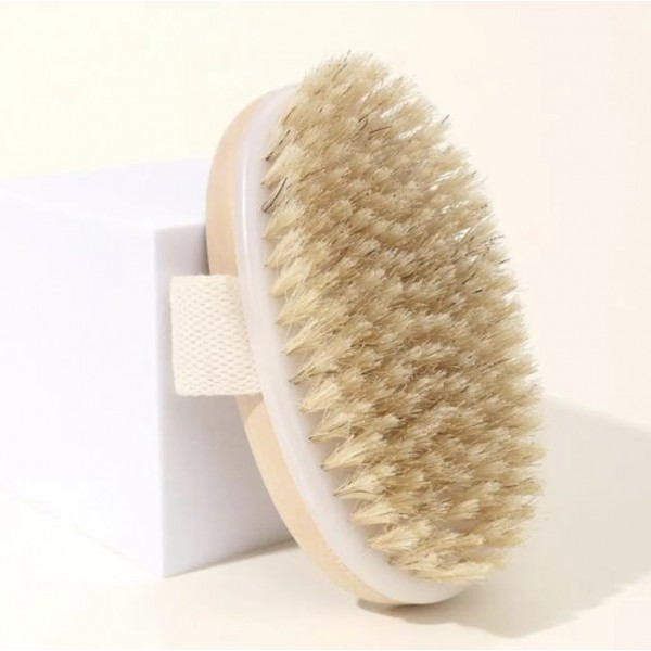P for Pelion Dry Brush – Βούρτσα σώματος για μασάζ κατά της κυτταρίτιδας