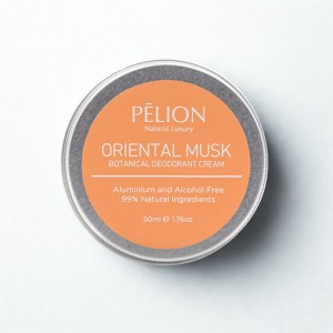 P For Pelion Oriental Musk Botanical Deodorant Cream, 50ml 