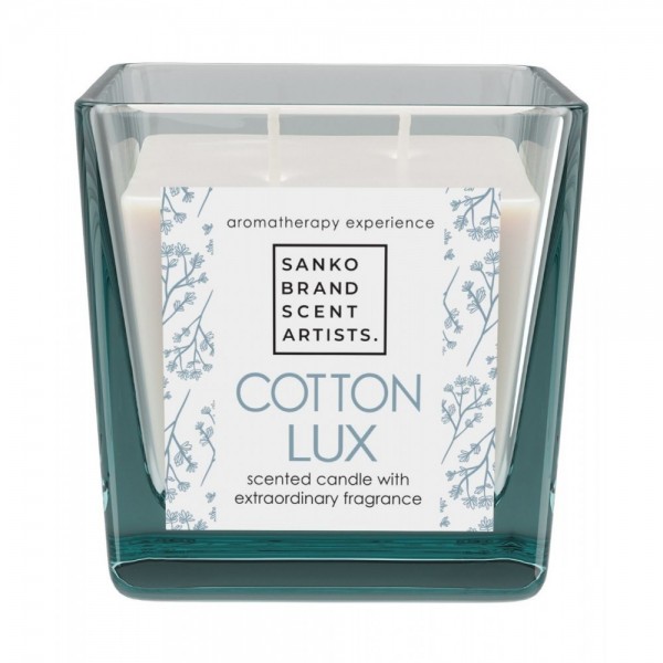 Sanko Scent Scented Candle Cotton Lux, 200gr