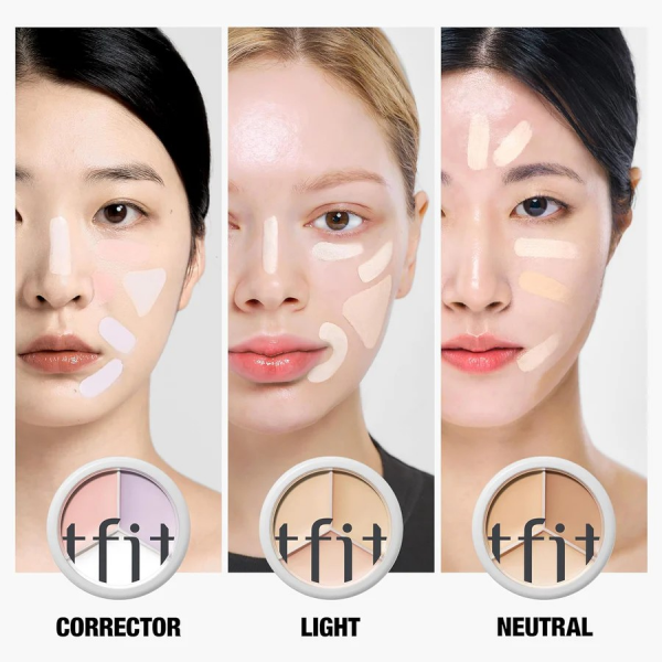 TFIT Cover Up Pro Concealer #01 Neutral 15gr