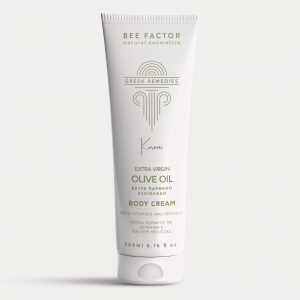 Bee Factor Greek Remedies - Κρέμα Σώματος Με Βιολογικό Έξτρα Παρθένο Ελαιόλαδο Κορώνης 200ml