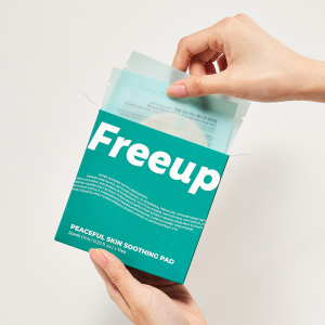 Freeup Peaceful Skin Soothing Pad 2pads (7ml) x 10pcs