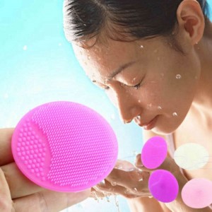 BEAUTY TOOLS|Silicone Cleansing Brush- Pink 