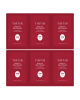 TIRTIR Mask Fit Red Cushion 6 Shade Trial Kit - 5 Colors [Medium] (25N-31N)